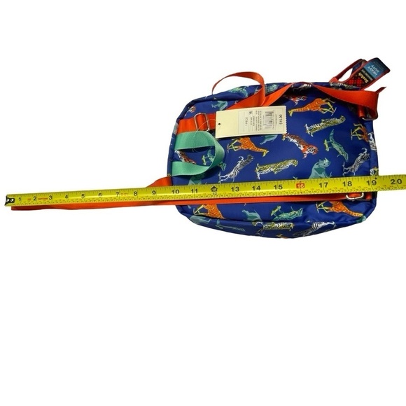 NWT Cat & Jack Kids Animal Multi Color Backpack with adjustable straps - Picture 5 of 6